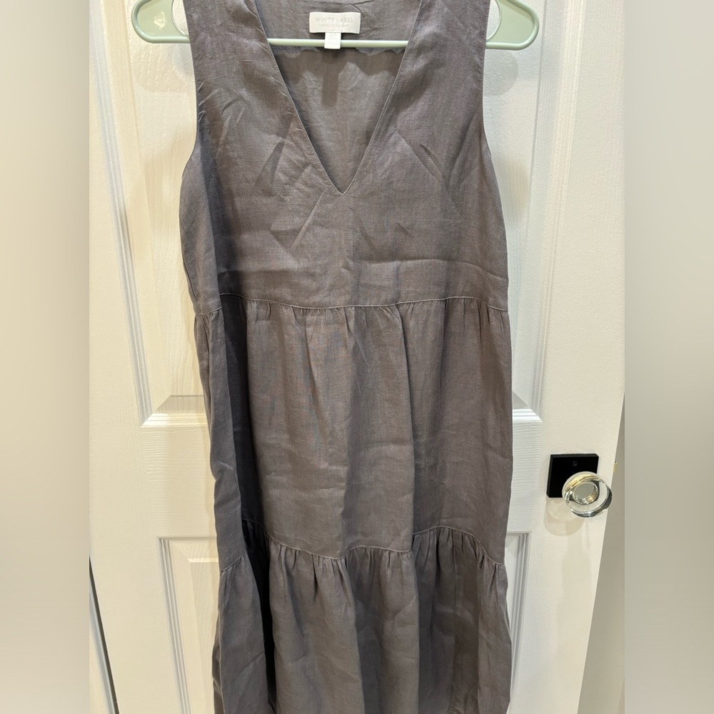 White Label - The White Company. Linen Dress size 2